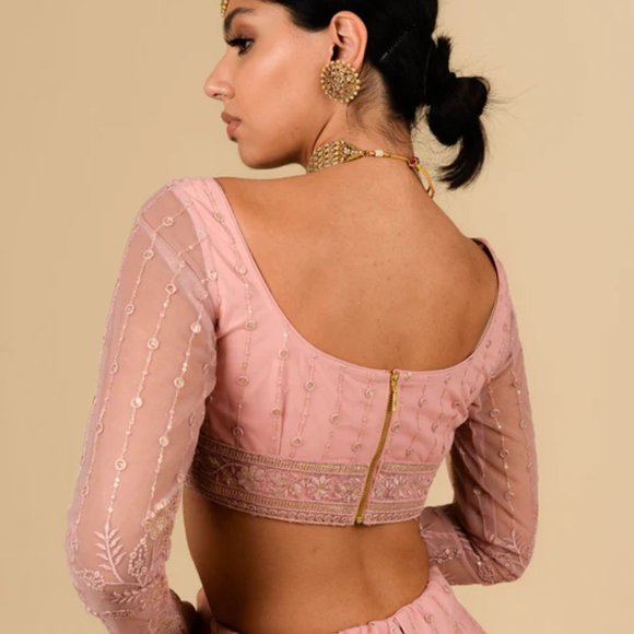Small Pink Lehenga - Picture 3 of 4